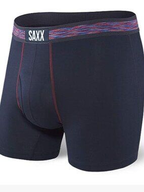 SAXX ULTRA Boxer Briefs with Fly “DK Ink Space Dye"